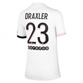 Jalkapallo Pelipaidat Paris Saint-Germain Julian Draxler 23 Vieraspaita 2021-2022 Lyhythihainen